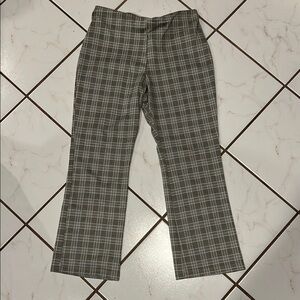 Women’s Green Plaid Pants